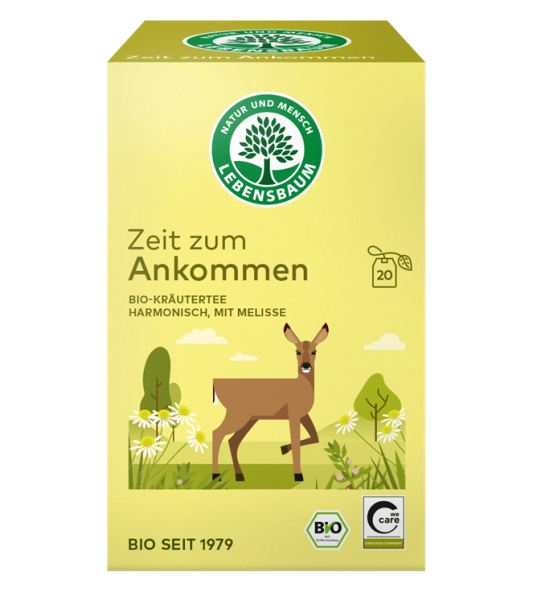 Lebensbaum Kräutertee Zeit zum Ankommen