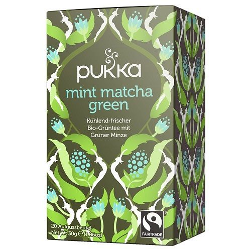 Fairtrade Tee Pukka Mint Matcha Green