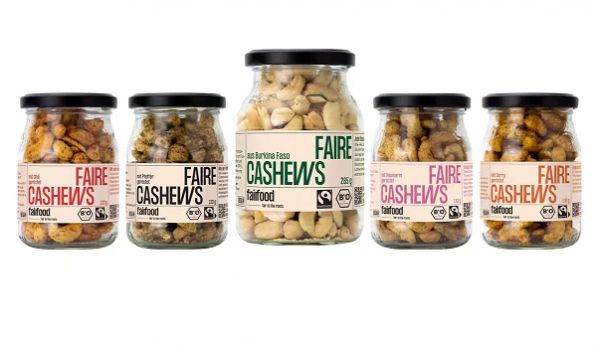 fairfood cashewkerne 5er set pfandglas