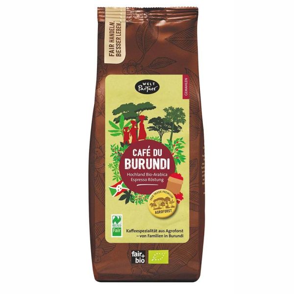 Weltpartner Café du Burundi 250g espresso gemahlen