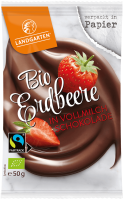 Landgarten Erdbeeren in Vollmilchschokolade