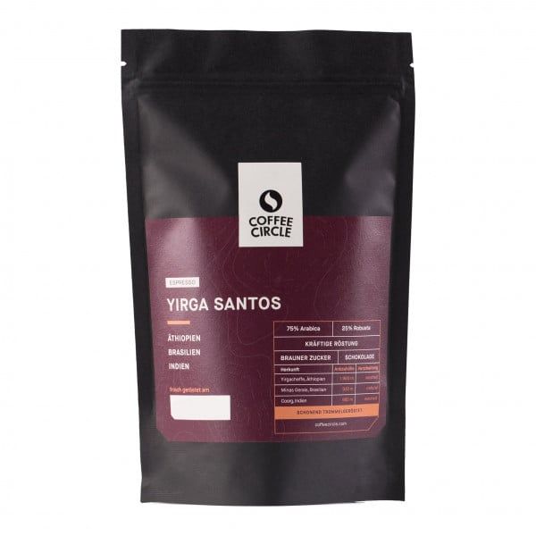 Coffee circle Yirga Santos Espresso