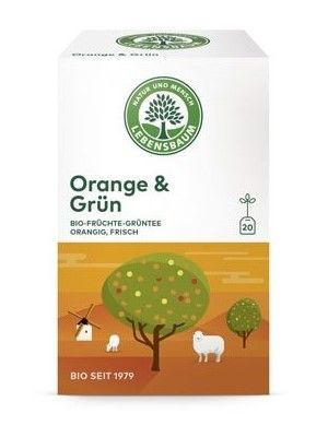Lebensbaum Tee Orange Grün