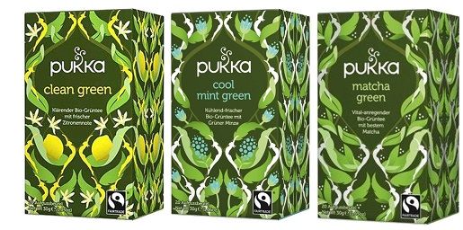 Pukka Grüntee 3er Set