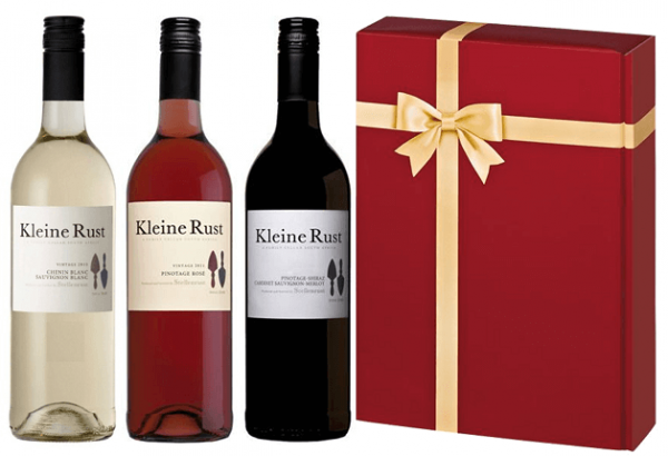 Wein Geschenkset Südafrika bordeaux