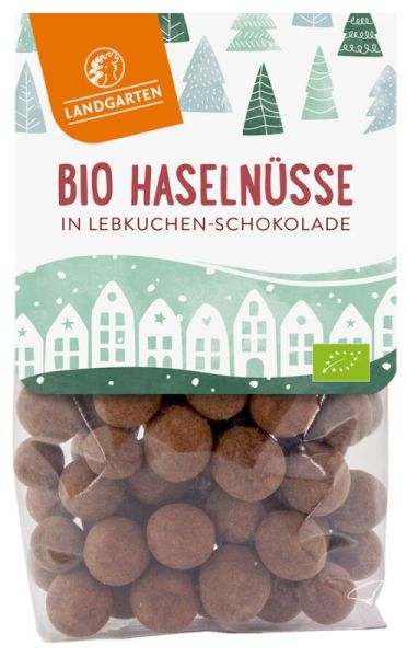 landgarten bio haselnüsse lebkuchen schokolade