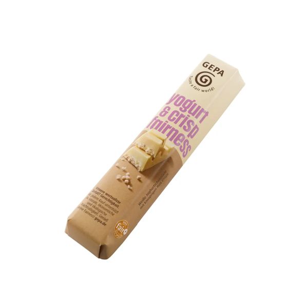 gepa bio schokoriegel yogurt crisp