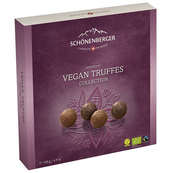 Schönenberger Truffes vegan Geschenkkarton alkoholfrei