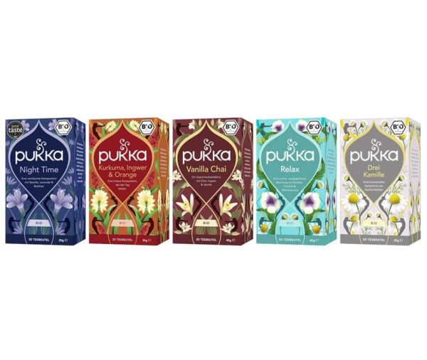 pukka tee 5 sorten mischung mild