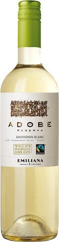 Fairtrade Wein Emiliana Organico Adobe Sauvignon Blanc