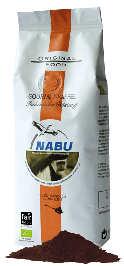 Original Food Nabu Kaffee gemahlen 250g