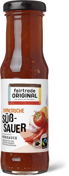 süß sauer sauce fairtrade original 150ml