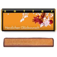 zotter handgeschöpfte schokolade herzlichen glückwunsch
