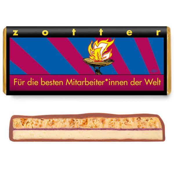 zotter schokolade für die besten mitarbeiter der welt