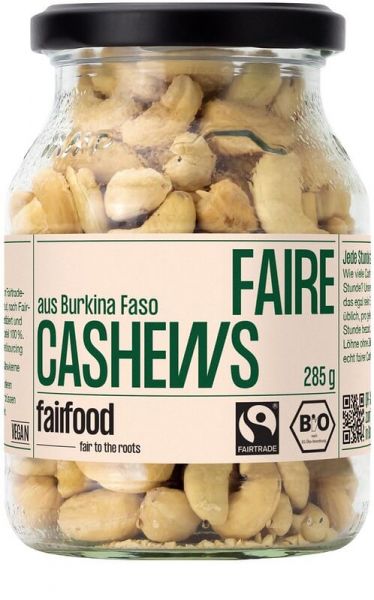 fairfood cashews natur bio fairtrade
