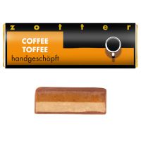 zotter handgeschöpfte schokolade coffee toffee mini