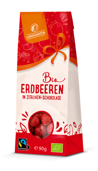 Landgarten Bio Erdbeeren Zitronen Schokolade